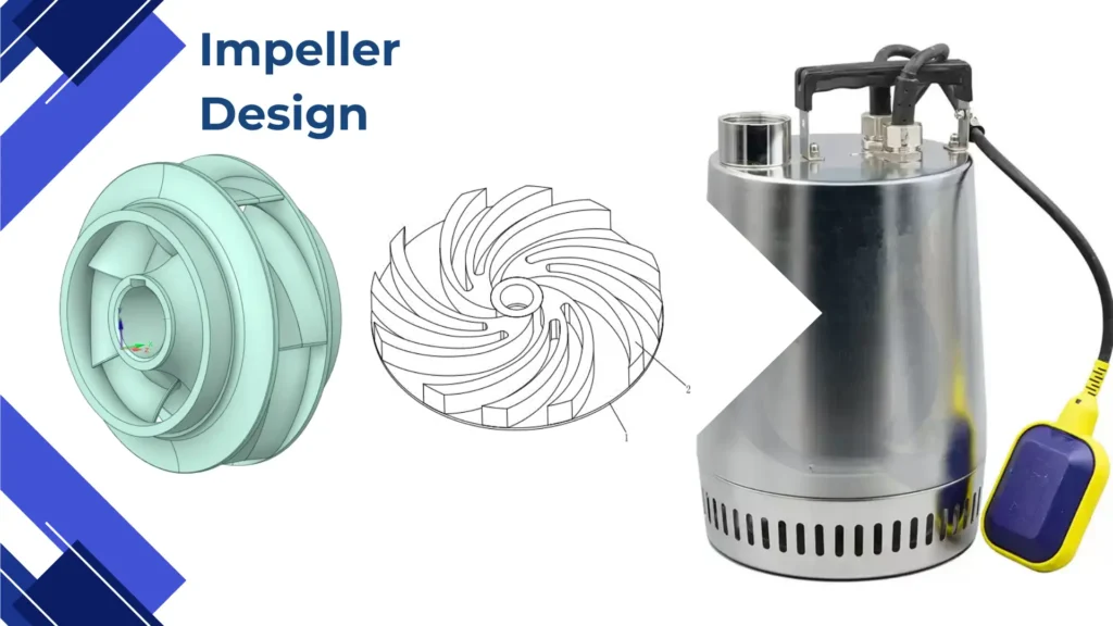 Impeller design for submersible pumps