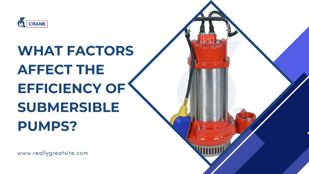 What Factors Affect the Efficiency of Submersible Pumps