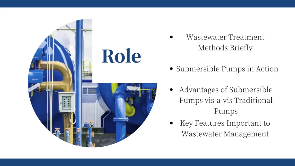 Assessing the Environmental Impact of Submersible Pumps in Wastewater Treatment